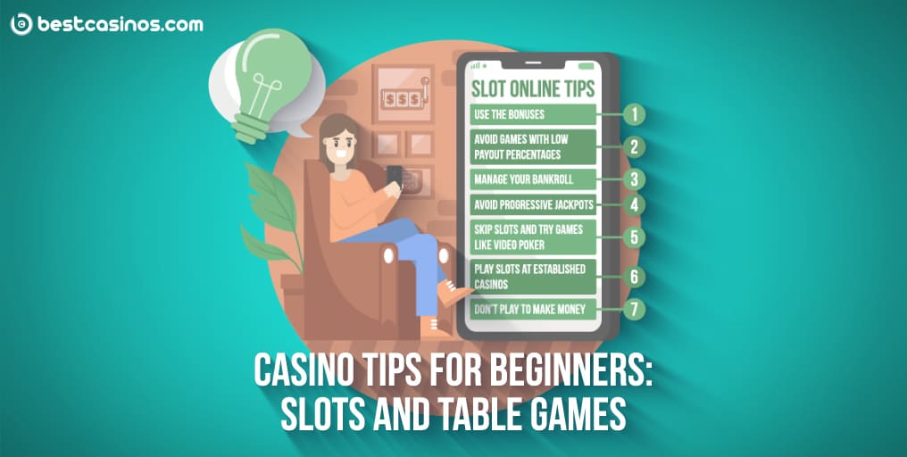 Online Casino Beginner Tips Slots Table Games Guide