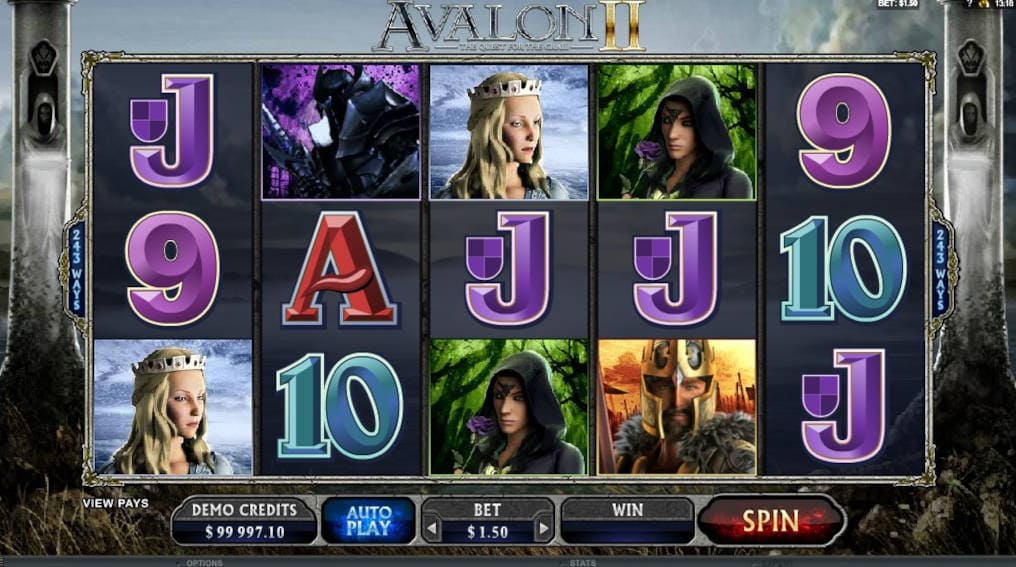 Play Avalon II Microgaming Slot