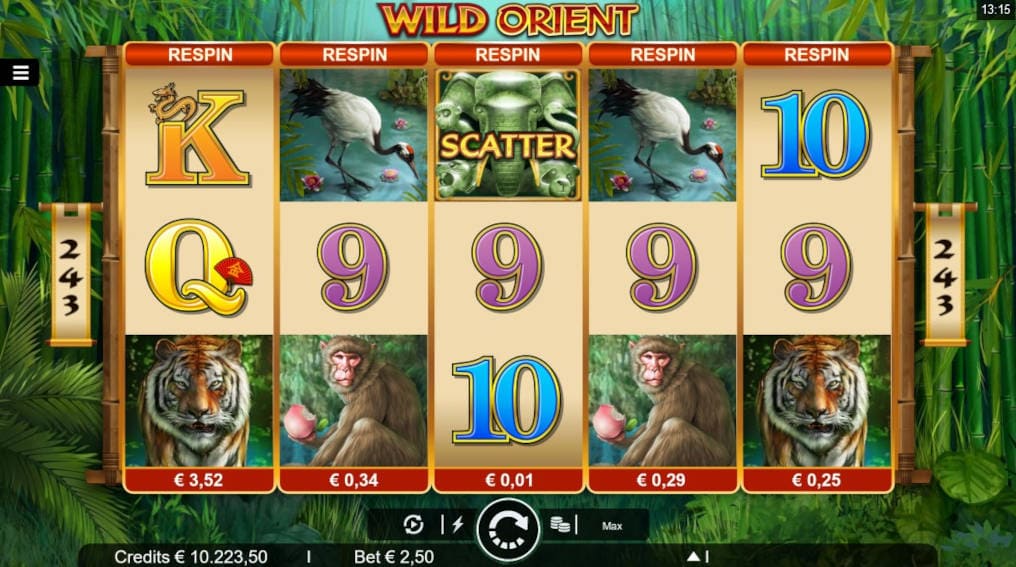 Play Wild Orient Slot Microgaming
