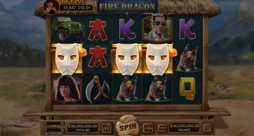 Play Realtime Gaming Fire Dragon Slot