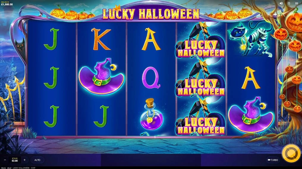 Lucky Halloween Red Tiger Slot Online