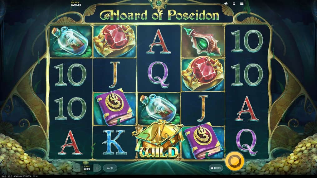 Play Hoard of Poseidon Red Tiger Slot