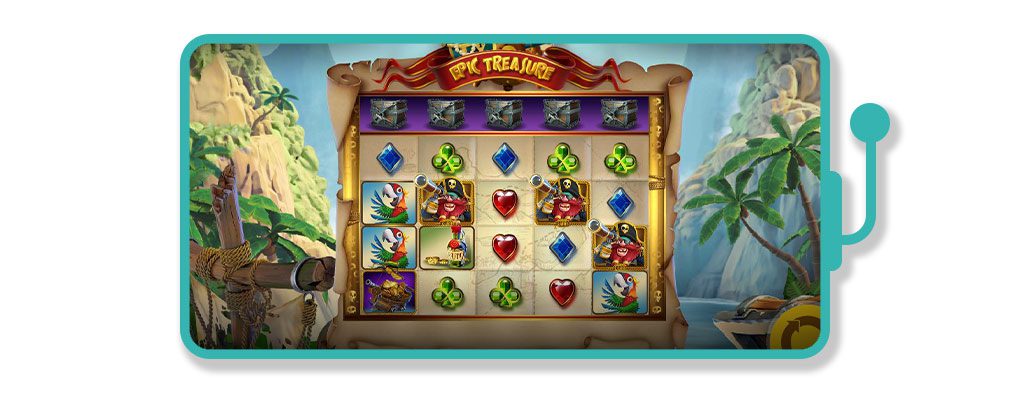 Epic Treasure Red Tiger Pirate Slot 